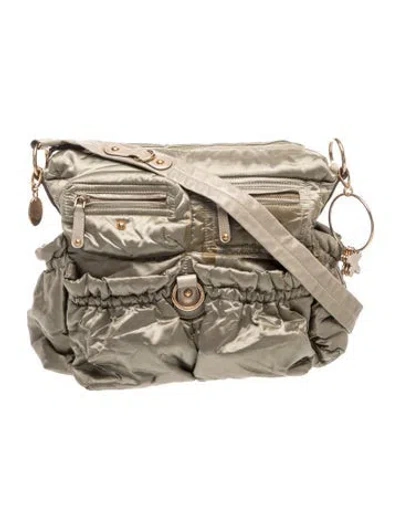 Pre-owned Tod's Nylon Crossbody Bag In Neutrals
