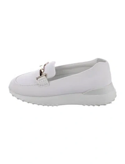 Pre-owned Tod's Nylon Loafers In Multi