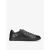 Tod's Rubber Sole Round Toe Low-top Sneakers In Black