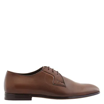 Tod's Open Box - Tods Men's Allacciato Leather Lace-up Derby Shoes In Brown