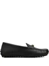 Tod's Round-toe Loafers In Black