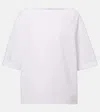 Tod's Oversize-top Aus Baumwollpopeline In Weiss