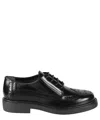 Tod's Lace-ups Leather Oxford Black In Black