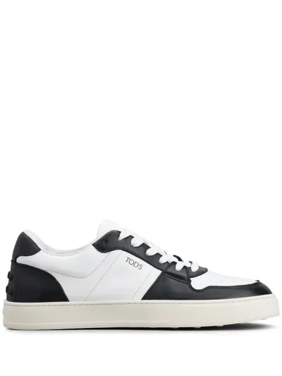 Tod's Man Sneakers Black Size 9 Leather