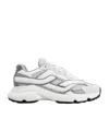 Tod's Multicolor Leather And Mesh Sneakers In White