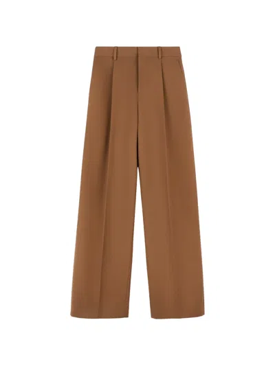 Tod's Pants In Cotton Gabardine In Brown
