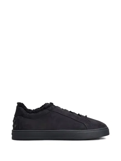 Tod's Pashmy Suede Sneakers In Multi
