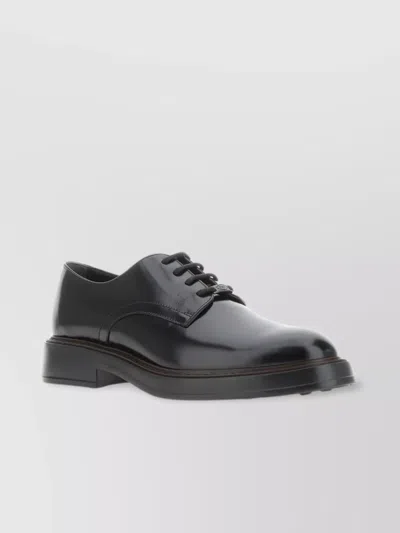 Tod's Passal Derby Shoes. Extralight 61k In Black