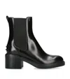 Tod's Janeiro Gomma Leather Chelsea Boots In Black