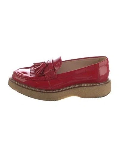 Pre-owned Tod's Patent Leather Tassel Accents
