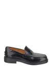 Tod's Women Leather Loafers In Black