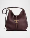 Tod's Medium T Timeless Shoulder Bag In Brown
