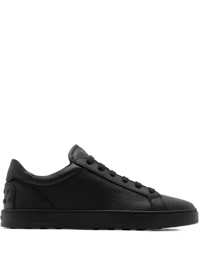 Tod's 04l Fondo Cassetta Sportivo Elastico Slip-on Sneaker In Black