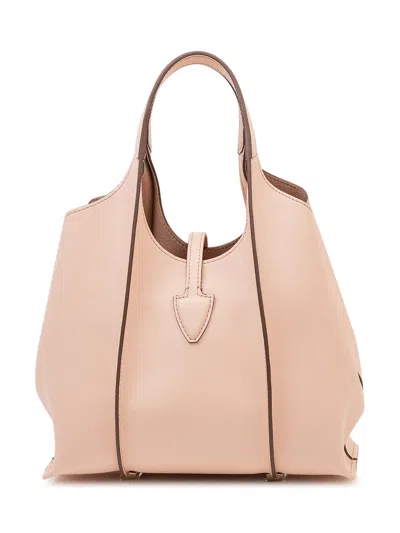 Tod's Tod`s Pend T Shopping Tote Bag In Rosa Kiss