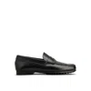 Tod's Tod Penny Leather Loafers In Black
