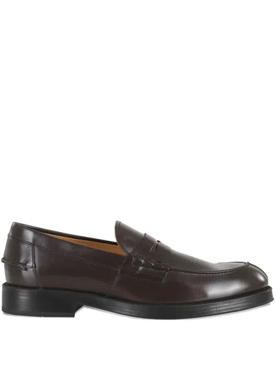 TOD'S PENNY LEATHER LOAFERS