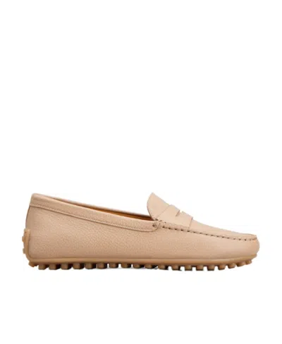 TOD'S TOD'S GOMMINO ROUND TOE SLIP-ON LOAFERS