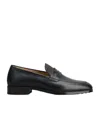 Tod's Logo-debossed Leather Penny Loafers In Black