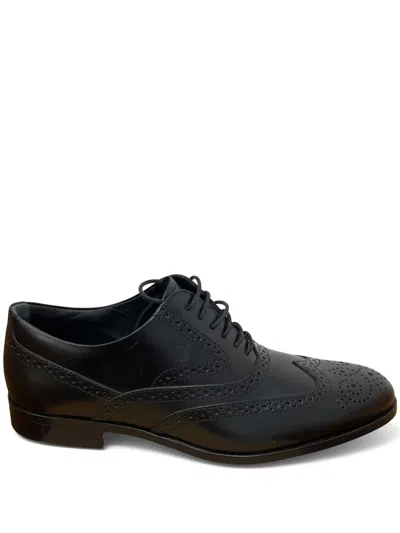 Tod's Perforated Oxford Shoes In Multi
