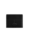 Tod's Piccolo Leather Card Holder In Black