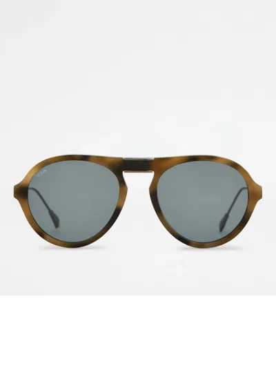 Tod's Pilot-frame Sunglasses In Brown