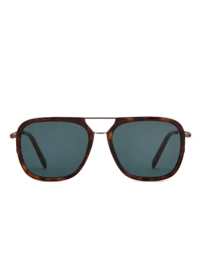 Tod's Pilot-frame Sunglasses In Brown