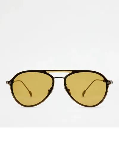 Tod's Pilot-frame Sunglasses In Brown