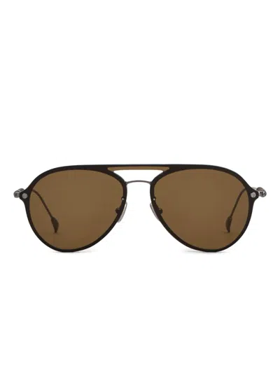 Tod's Pilot-frame Sunglasses In Black