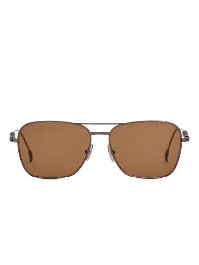 Tod's Pilot-frame Sunglasses In Brown