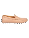 TOD'S PINK RUBBER LOAFERS