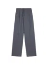 Tod's Pinstripe-pattern Drawstring Trousers In Gray