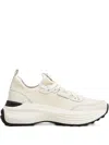 Tod's Platform Sneakers Panelled Design Pull Tab In White