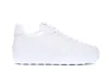 Tod's Platform Sneakers In Leather In White