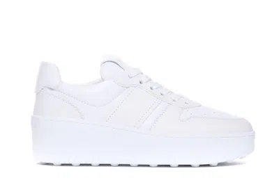 Tod's Platform Sneakers In Blanco