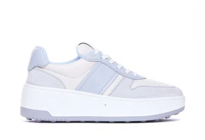 Tod's Platform Sneakers In White