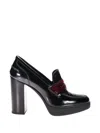 Tod's Platform Strap Loafer In Black