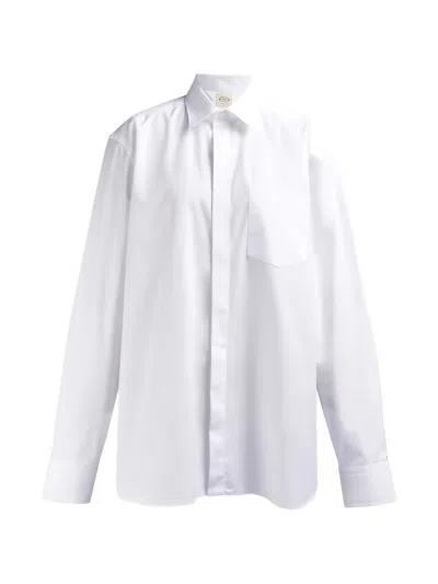 Tod's Pocket Shirt In White