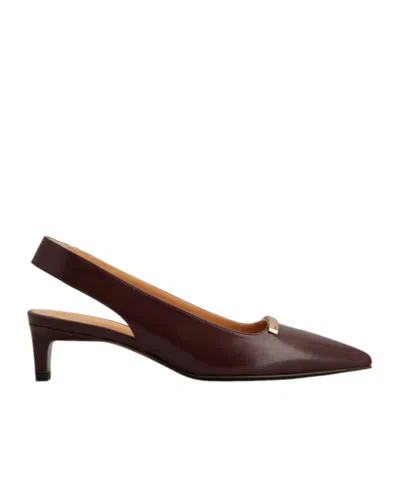Tod's Pointed High Heels In Brown