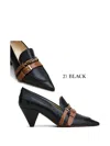 Tod's Pointed Leather Pumps In Multi