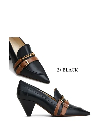 TOD'S POINTED LEATHER PUMPS