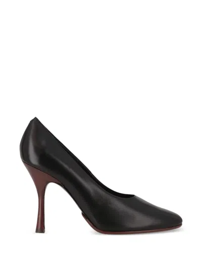 Tod's Pointed-toe Leather Pumps In Black