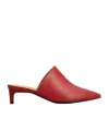 Tod's Pointed-toe Mules In Red