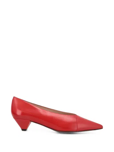 Tod's Pointed-toe Pumps In Red