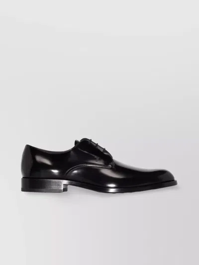 Tod's Polished Leather Sole Derby Shoes