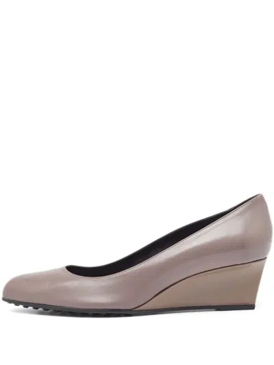 Pre-owned Tod's  55mm Wedge-heel Pumps