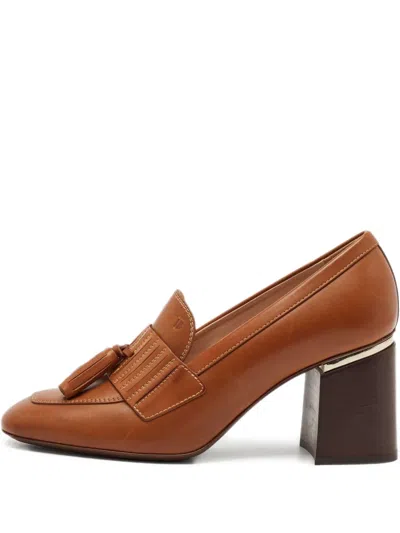 Pre-owned Tod's  75mm Tassel-embellished Pumps
