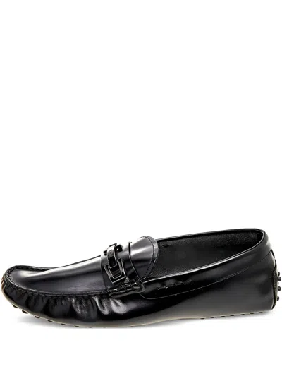 Pre-owned Tod's  Buckle-detail Leather Loafers