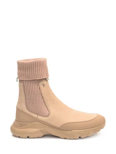 Tod's Tod`s Premium Leather Ankle Boots - Fw25 In Multi