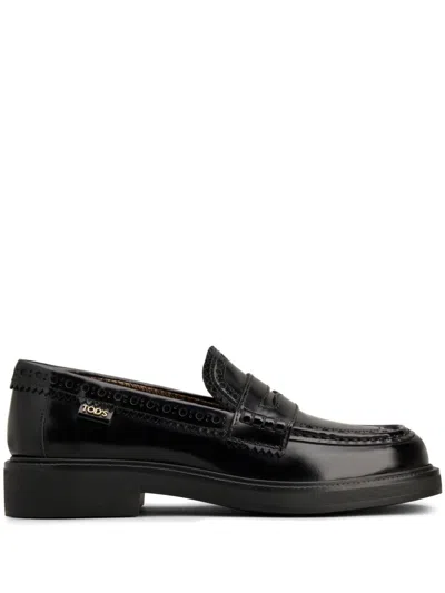 Tod's Preppy Style Loafers In Black