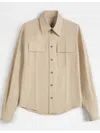 Tod's Pressed-crease Shirt In Neutrals